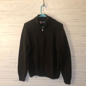 Chaps men’s knitted sweater 1/4 zip